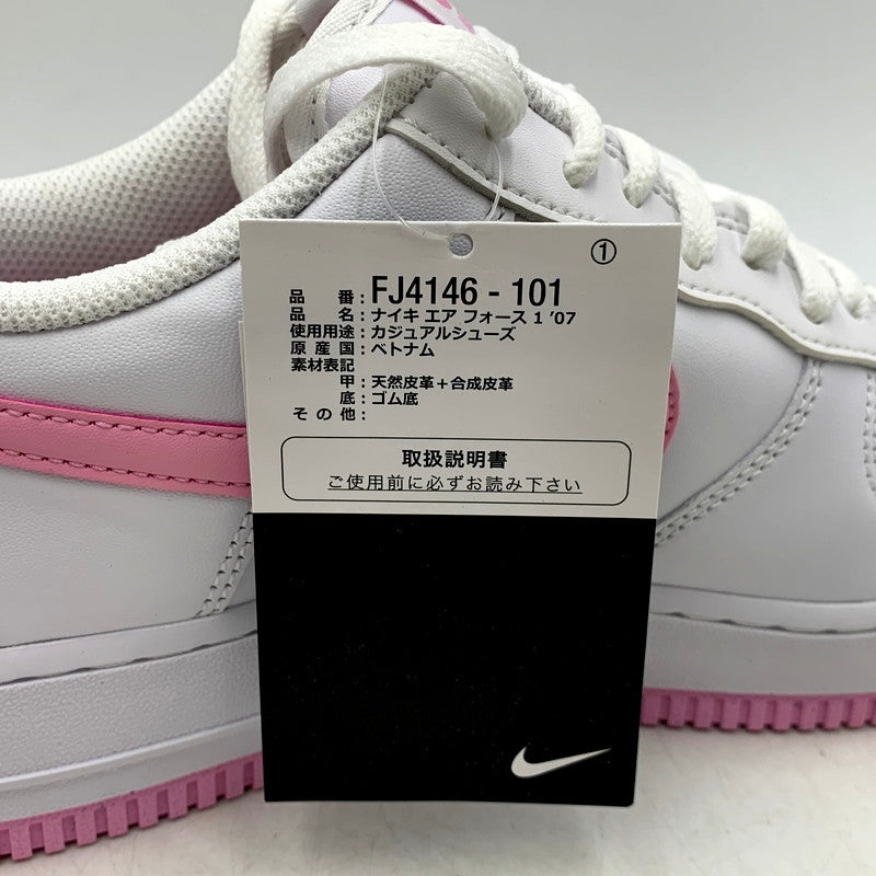 【中古美品】【メンズ】 NIKE ナイキ FJ4146-101 AIR FORCE 1 LOW '07 エアフォース 1 ロー ’07 靴 スニーカー シューズ 160-250903-ma-18-izu サイズ：27.5cm カラー：PINK RISE 万代Net店