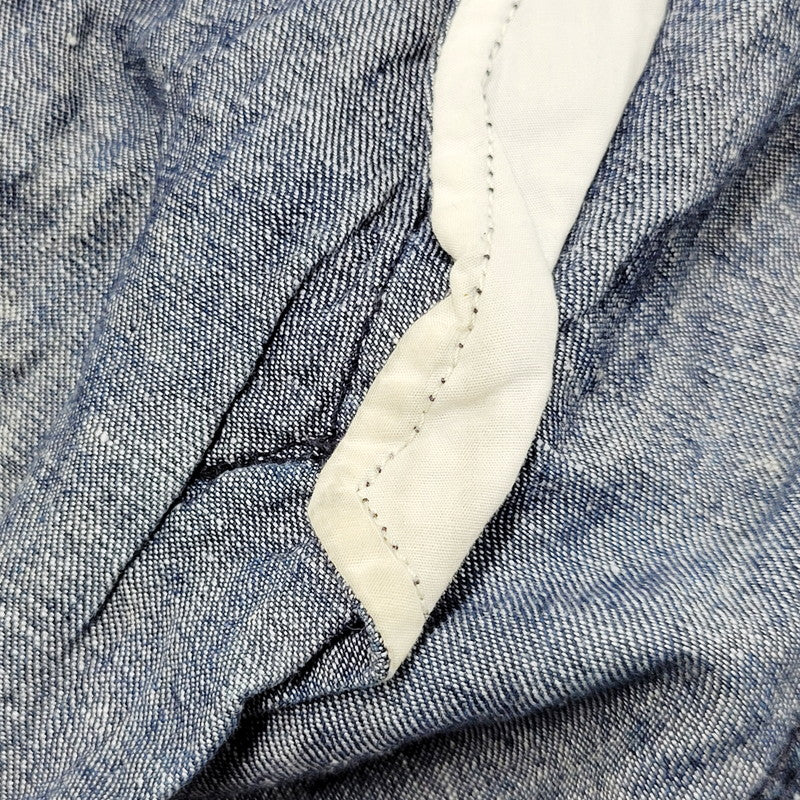 【中古品】【メンズ】 Lee リー LT0559 DENIM SHOP COAT デニムショップ コート アウター 長袖 147-250910-ma-04-izu サイズ：L カラー：インディゴ 万代Net店