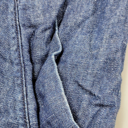 【中古品】【メンズ】 Lee リー LT0559 DENIM SHOP COAT デニムショップ コート アウター 長袖 147-250910-ma-04-izu サイズ：L カラー：インディゴ 万代Net店