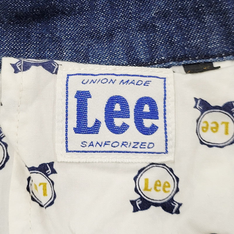 【中古品】【メンズ】 Lee リー LT0559 DENIM SHOP COAT デニムショップ コート アウター 長袖 147-250910-ma-04-izu サイズ：L カラー：インディゴ 万代Net店