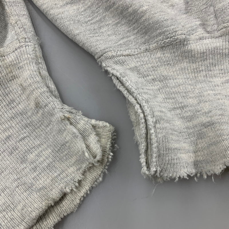 【現状渡し品】【メンズ】 Champion チャンピオン REVERSE WEAVE KENTUCKY VOLLEYBALL SWEAT SHIRT リバースウィーブ スウェットシャツ USA製 刺繍タグ トレーナー 長袖 トップス 146-250904-as-12-izu サイズ：L カラー：グレー 万代Net店