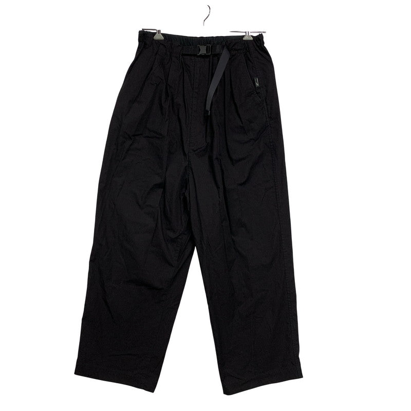 【中古品】【メンズ】 HO-P005 AD2024 25SS COTTON NYLON PIN OXFORD PANTS コットン ナイロン ピン オックス パンツ ボトムス 151-250904-rk-10-izu サイズ：M カラー：ブラック 万代Net店