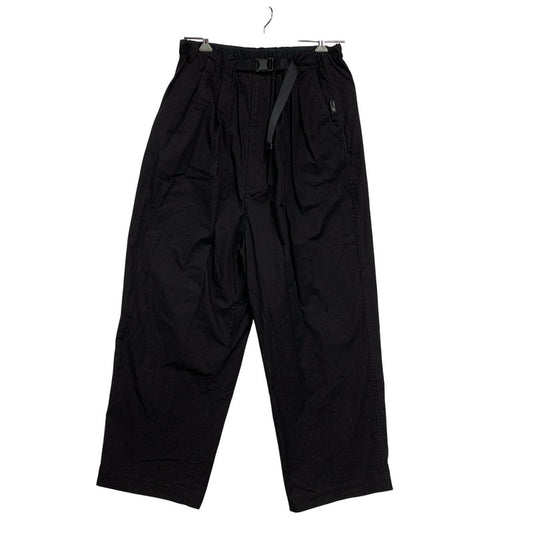 【中古品】【メンズ】 COMME des GARCONS コムデギャルソン HO-P005 AD2024 25SS COTTON NYLON PIN OXFORD PANTS コットン ナイロン ピン オックス パンツ ボトムス 151-250904-rk-10-izu サイズ：M カラー：ブラック 万代Net店