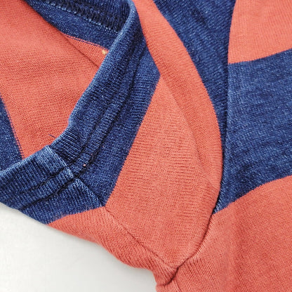 【中古品】【メンズ】 VISVIM ビズビム 0115205010028 SS BIG BORDER TEE ショートスリーブ ビッグボーダーT トップス 半袖 140-250910-ma-05-izu サイズ：3 カラー：インディゴ×レッド 万代Net店