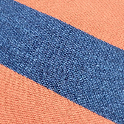 【中古品】【メンズ】 VISVIM ビズビム 0115205010028 SS BIG BORDER TEE ショートスリーブ ビッグボーダーT トップス 半袖 140-250910-ma-05-izu サイズ：3 カラー：インディゴ×レッド 万代Net店