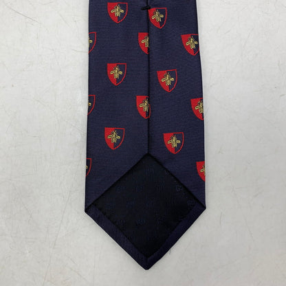 【中古品】【メンズ】 EMBLEM BEE NECKTIE エンブレム ミツバチ ネクタイ 183-250904-rk-06-izu カラー：ネイビー 万代Net店