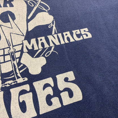 【中古品】【メンズ】 SAINT MICHAEL セントマイケル × NEIGHBORHOOD ネイバーフッド STHD.SS TEE SM-HR8-0000-C71 ショートスリーブ Tシャツ 半袖 トップス 142-250904-as-08-izu サイズ：XXL カラー：ネイビー 万代Net店