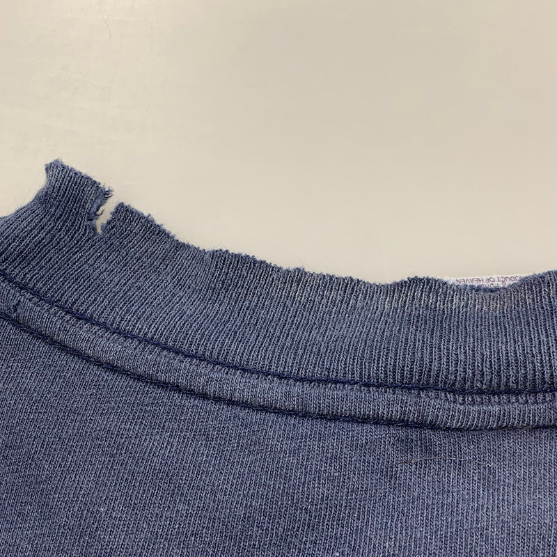 【中古品】【メンズ】 SAINT MICHAEL セントマイケル × NEIGHBORHOOD ネイバーフッド STHD.SS TEE SM-HR8-0000-C71 ショートスリーブ Tシャツ 半袖 トップス 142-250904-as-08-izu サイズ：XXL カラー：ネイビー 万代Net店