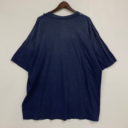 【中古品】【メンズ】 SAINT MICHAEL セントマイケル × NEIGHBORHOOD ネイバーフッド STHD.SS TEE SM-HR8-0000-C71 ショートスリーブ Tシャツ 半袖 トップス 142-250904-as-08-izu サイズ：XXL カラー：ネイビー 万代Net店