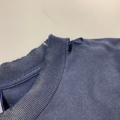 【中古品】【メンズ】 SAINT MICHAEL セントマイケル × NEIGHBORHOOD ネイバーフッド STHD.SS TEE SM-HR8-0000-C71 ショートスリーブ Tシャツ 半袖 トップス 142-250904-as-08-izu サイズ：XXL カラー：ネイビー 万代Net店