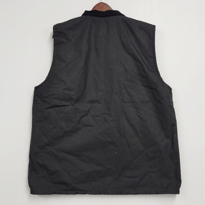 【中古品】【メンズ】 WALKER AND HAWKES ウォーカーアンドホークス 英国製 WAX COUNTRY WEAR VEST ワックスカントリーウェアベスト トップス ノースリーブ 144-250910-ma-18-izu サイズ：M カラー：BLACK 万代Net店