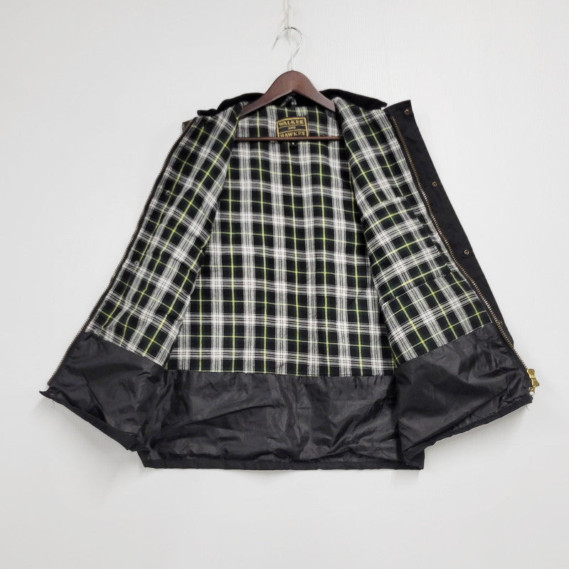 【中古品】【メンズ】 WALKER AND HAWKES ウォーカーアンドホークス 英国製 WAX COUNTRY WEAR VEST ワックスカントリーウェアベスト トップス ノースリーブ 144-250910-ma-18-izu サイズ：M カラー：BLACK 万代Net店