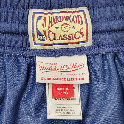 【中古品】【メンズ】 MITCHELL&NESS ミッチェルアンドネス NBA BROOKLYN NETS MESH SHORT エヌビーエー ブルックリンネッツ メッシュショーツ ズボン パンツ ボトムス 159-250910-ma-13-izu サイズ：M カラー：ネイビー 万代Net店
