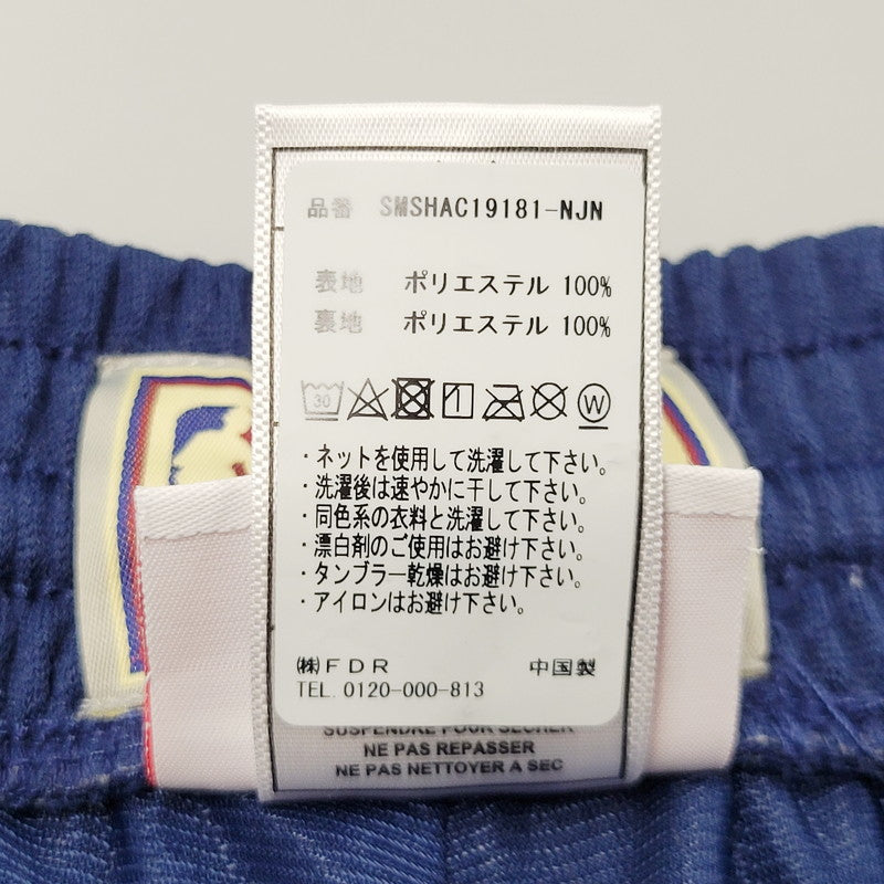 【中古品】【メンズ】 MITCHELL&NESS ミッチェルアンドネス NBA BROOKLYN NETS MESH SHORT エヌビーエー ブルックリンネッツ メッシュショーツ ズボン パンツ ボトムス 159-250910-ma-13-izu サイズ：M カラー：ネイビー 万代Net店