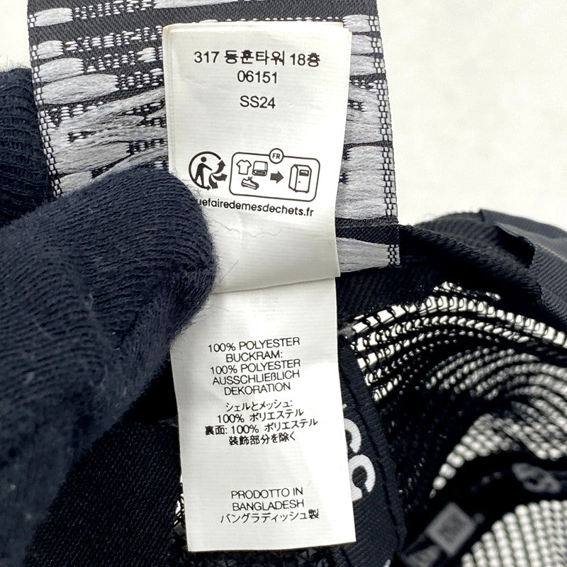 【中古品】【メンズ/レディース】 SUPREME×NEWERA シュプリーム×ニューエラ 24SS 59FIFTY SUMMER SEASON 2024 BOX LOGO MESH CAP サマーシーズン2024 ボックスロゴ メッシュキャップ 帽子 服飾雑貨 185-250905-ma-15-izu サイズ：57.7cm カラー：ブラック 万代Net店