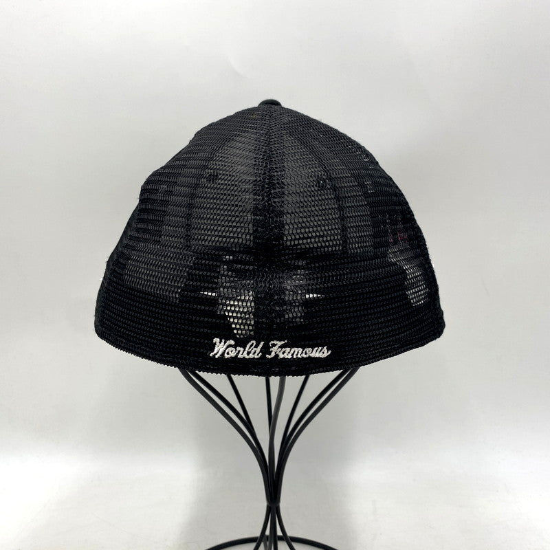 【中古品】【メンズ/レディース】 SUPREME×NEWERA シュプリーム×ニューエラ 24SS 59FIFTY SUMMER SEASON 2024 BOX LOGO MESH CAP サマーシーズン2024 ボックスロゴ メッシュキャップ 帽子 服飾雑貨 185-250905-ma-15-izu サイズ：57.7cm カラー：ブラック 万代Net店