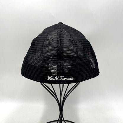 【中古品】【メンズ/レディース】 SUPREME×NEWERA シュプリーム×ニューエラ 24SS 59FIFTY SUMMER SEASON 2024 BOX LOGO MESH CAP サマーシーズン2024 ボックスロゴ メッシュキャップ 帽子 服飾雑貨 185-250905-ma-15-izu サイズ：57.7cm カラー：ブラック 万代Net店