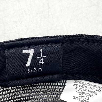 【中古品】【メンズ/レディース】 SUPREME×NEWERA シュプリーム×ニューエラ 24SS 59FIFTY SUMMER SEASON 2024 BOX LOGO MESH CAP サマーシーズン2024 ボックスロゴ メッシュキャップ 帽子 服飾雑貨 185-250905-ma-15-izu サイズ：57.7cm カラー：ブラック 万代Net店