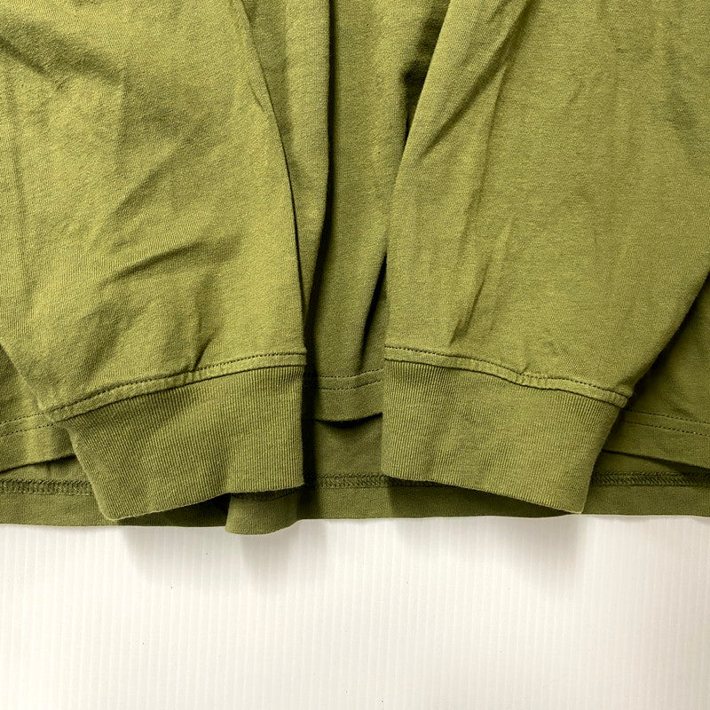 【中古品】【メンズ】 Supreme シュプリーム 25SS SMALL BOX LOGO LS TEE スモールボックスロゴ ロングスリーブT トップス 長袖 149-250905-ma-14-izu サイズ：L カラー：OLIVE 万代Net店