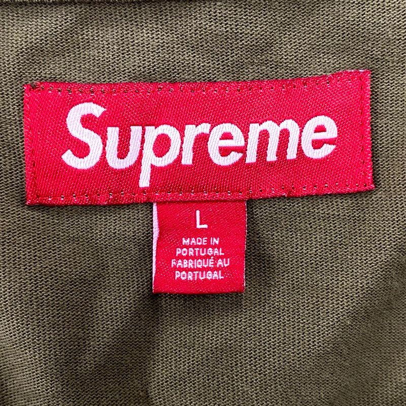 【中古品】【メンズ】 Supreme シュプリーム 25SS SMALL BOX LOGO LS TEE スモールボックスロゴ ロングスリーブT トップス 長袖 149-250905-ma-14-izu サイズ：L カラー：OLIVE 万代Net店