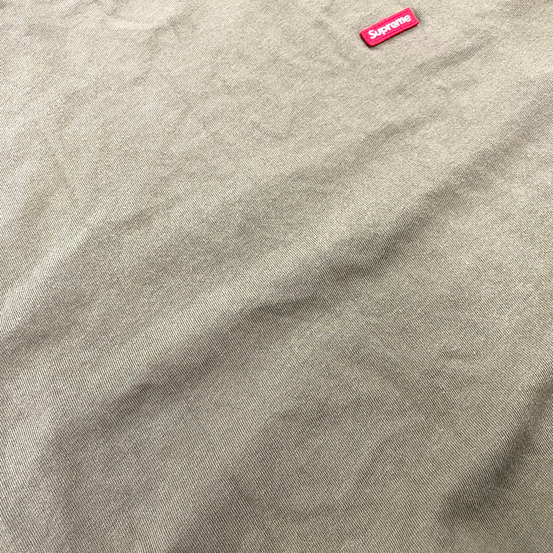 【中古品】【メンズ】 Supreme シュプリーム 25SS SMALL BOX LOGO LS TEE スモールボックスロゴ ロングスリーブT トップス 長袖 149-250905-ma-14-izu サイズ：L カラー：OLIVE 万代Net店