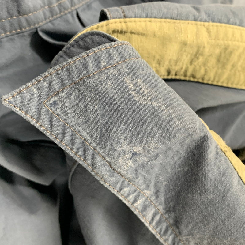 【中古品】【メンズ】 REI レイ 香港製 NYLON GIMMICK SHIRT ナイロン ギミック シャツ トップス 長袖 146-250911-ya-11-izu サイズ：XXL カラー：ブルー系 万代Net店