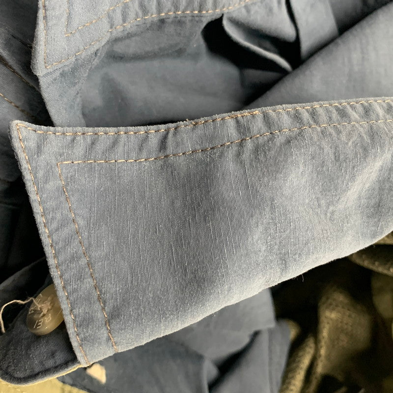 【中古品】【メンズ】 REI レイ 香港製 NYLON GIMMICK SHIRT ナイロン ギミック シャツ トップス 長袖 146-250911-ya-11-izu サイズ：XXL カラー：ブルー系 万代Net店