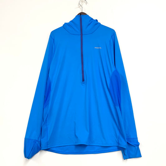 【中古品】【メンズ】 patagonia パタゴニア 24201 ALL WEATHER HOODIE オール ウェザー フーディ トップス アウター 144-250911-ya-13-izu サイズ：XL カラー：ブルー 万代Net店