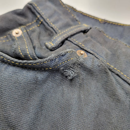 【現状渡し品】【メンズ】 Levi's リーバイス SMALL-E BLACK DENIM PANTS ブラックデニムパンツ 刻印581 オレンジタブ ジーンズ ボトムス 157-250911-as-13-izu カラー：ブラック 万代Net店