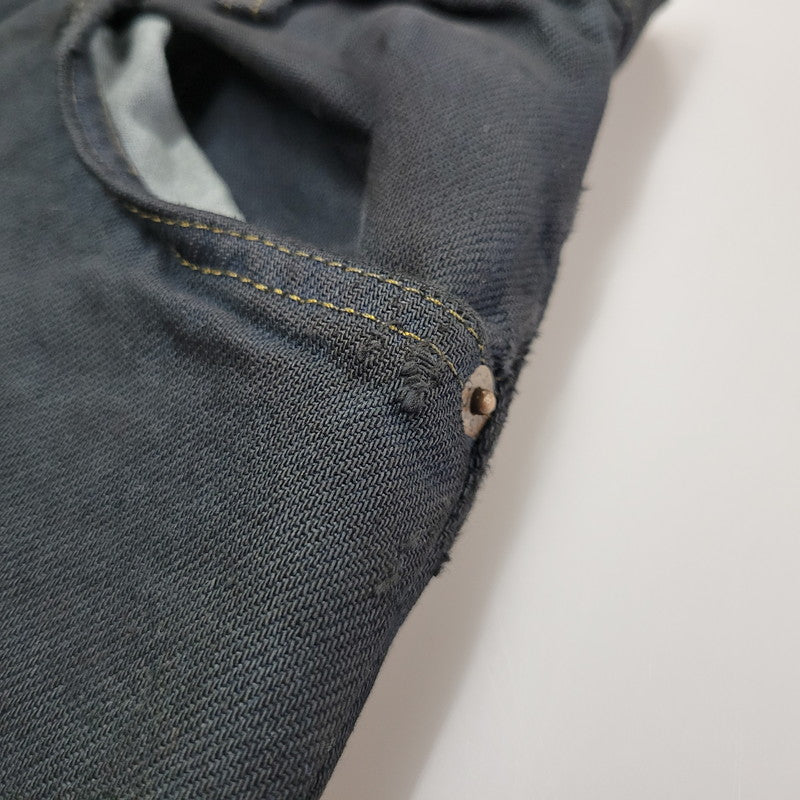 【現状渡し品】【メンズ】 Levi's リーバイス SMALL-E BLACK DENIM PANTS ブラックデニムパンツ 刻印581 オレンジタブ ジーンズ ボトムス 157-250911-as-13-izu カラー：ブラック 万代Net店