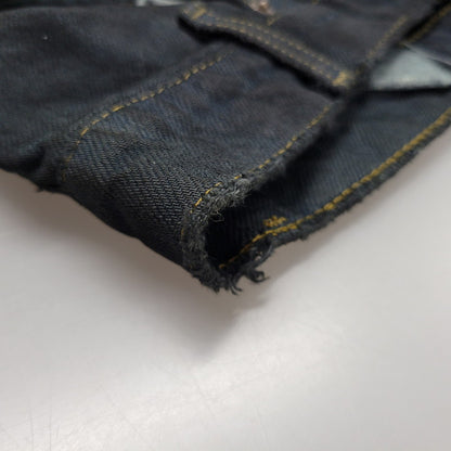 【現状渡し品】【メンズ】 Levi's リーバイス SMALL-E BLACK DENIM PANTS ブラックデニムパンツ 刻印581 オレンジタブ ジーンズ ボトムス 157-250911-as-13-izu カラー：ブラック 万代Net店