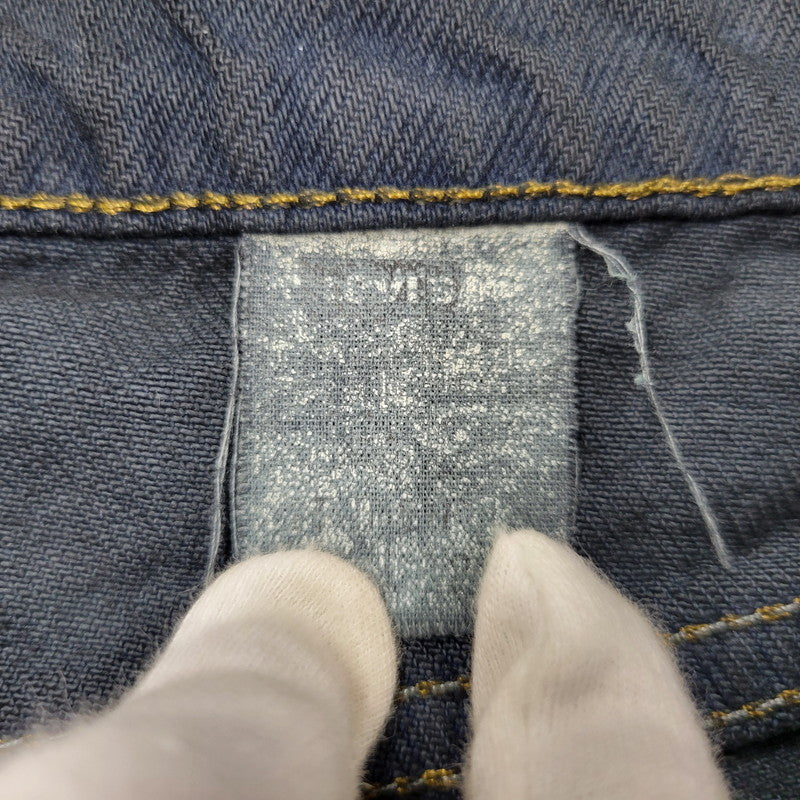 【現状渡し品】【メンズ】 Levi's リーバイス SMALL-E BLACK DENIM PANTS ブラックデニムパンツ 刻印581 オレンジタブ ジーンズ ボトムス 157-250911-as-13-izu カラー：ブラック 万代Net店