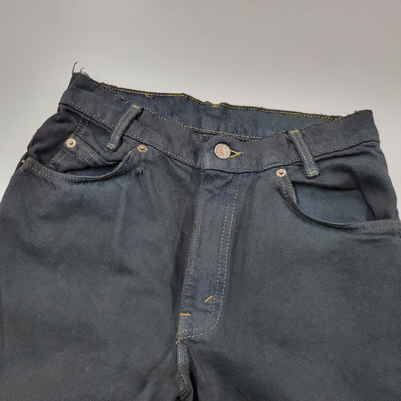 【現状渡し品】【メンズ】 Levi's リーバイス SMALL-E BLACK DENIM PANTS ブラックデニムパンツ 刻印581 オレンジタブ ジーンズ ボトムス 157-250911-as-13-izu カラー：ブラック 万代Net店