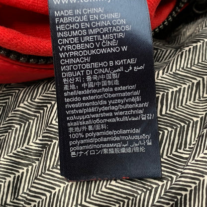 【中古品】【メンズ】 TOMMY HILFIGER トミーヒルフィガー 4500229165 REVERSIBLE HOODED DOWN JACKET リバーシブルフーデッドダウンジャケット アウター 長袖 147-250910-ma-20-izu サイズ：S カラー：レッド/ブラック系 万代Net店