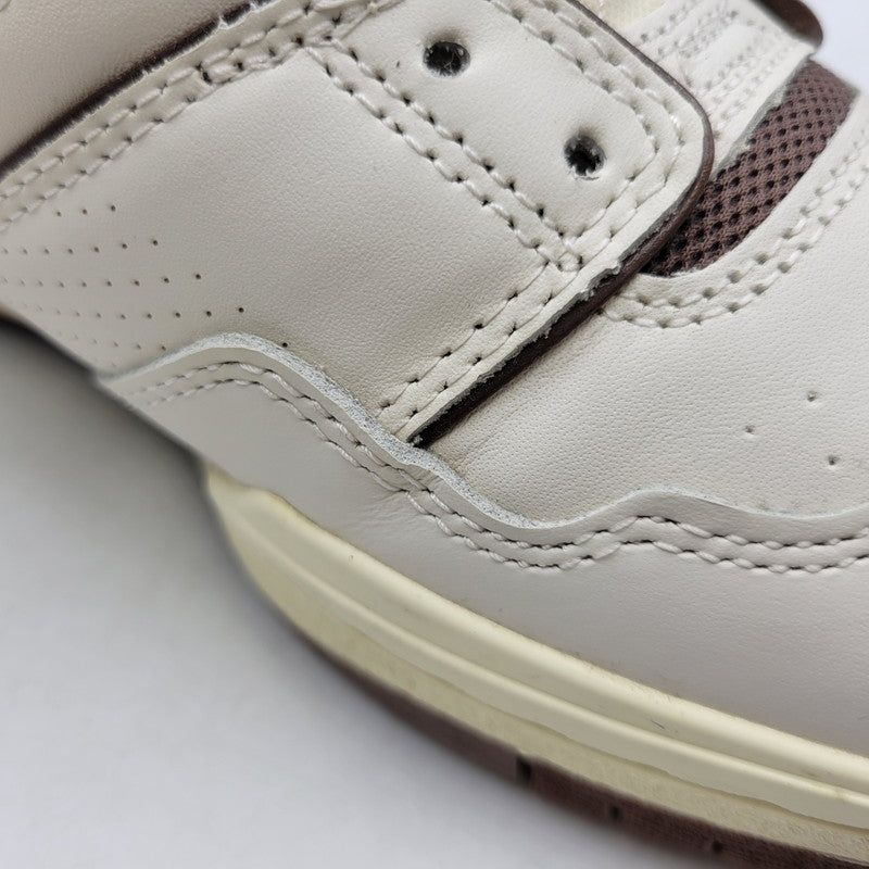 【中古美品】【メンズ】 × AIME’ LEON DORE エメレオンドレ 550 BB550AB1 スニーカー シューズ 靴 162-250906-as-06-izu サイズ：28.5cm カラー：ホワイト×ブラウン 万代Net店