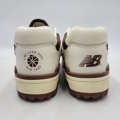 【中古美品】【メンズ】 × AIME’ LEON DORE エメレオンドレ 550 BB550AB1 スニーカー シューズ 靴 162-250906-as-06-izu サイズ：28.5cm カラー：ホワイト×ブラウン 万代Net店