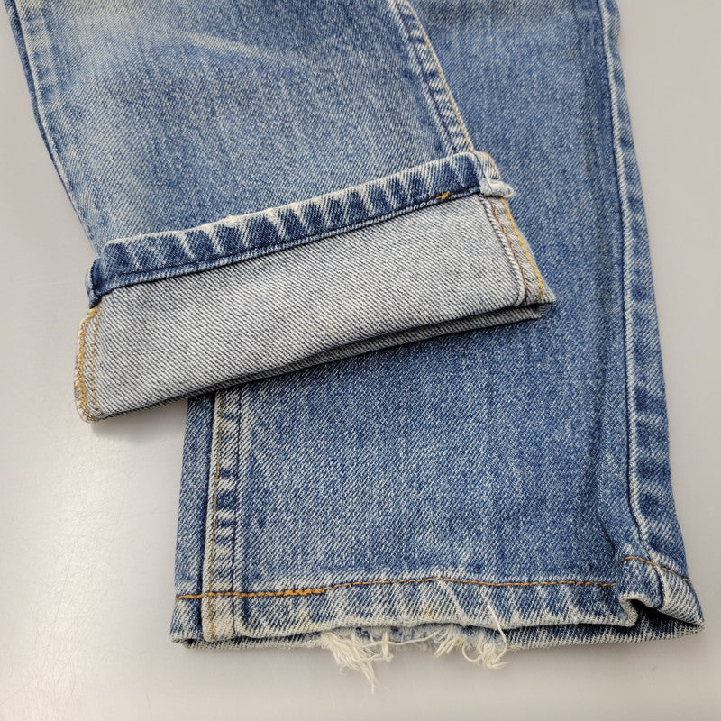 【中古品】【メンズ】 505-0217 USA製 刻印525 91年製 SMALL-E スモール-E 90S DENIM PANTS デニム パンツ ズボン ボトムス 157-250922-ya-09-izu サイズ：29×34 カラー：インディゴ 万代Net店