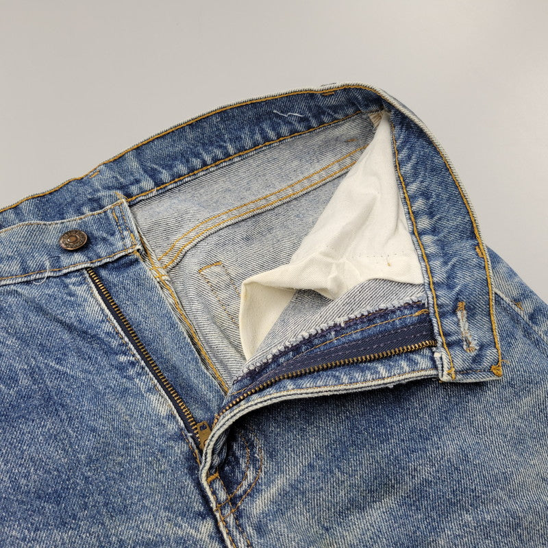 【中古品】【メンズ】 505-0217 USA製 刻印525 91年製 SMALL-E スモール-E 90S DENIM PANTS デニム パンツ ズボン ボトムス 157-250922-ya-09-izu サイズ：29×34 カラー：インディゴ 万代Net店