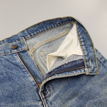 【中古品】【メンズ】 505-0217 USA製 刻印525 91年製 SMALL-E スモール-E 90S DENIM PANTS デニム パンツ ズボン ボトムス 157-250922-ya-09-izu サイズ：29×34 カラー：インディゴ 万代Net店