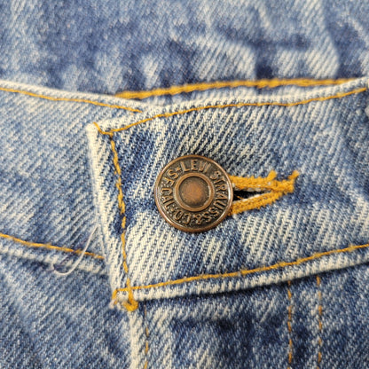 【中古品】【メンズ】 505-0217 USA製 刻印525 91年製 SMALL-E スモール-E 90S DENIM PANTS デニム パンツ ズボン ボトムス 157-250922-ya-09-izu サイズ：29×34 カラー：インディゴ 万代Net店