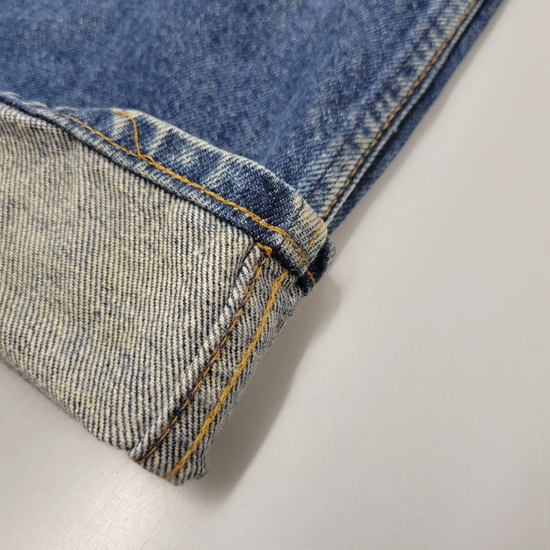 【現状渡し品】【メンズ】 Levi's リーバイス 517-0217 USA製 刻印525 SMALL-E 91年製 90S BOOT CUT FLARE DENIM PANTS ブーツカット フレアー デニム パンツ ズボン ボトムス 157-250922-ya-08-izu サイズ：30×34 カラー：インディゴ 万代Net店