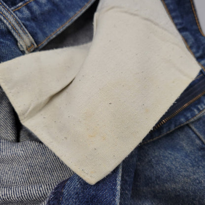 【現状渡し品】【メンズ】 Levi's リーバイス 517-0217 USA製 刻印525 SMALL-E 91年製 90S BOOT CUT FLARE DENIM PANTS ブーツカット フレアー デニム パンツ ズボン ボトムス 157-250922-ya-08-izu サイズ：30×34 カラー：インディゴ 万代Net店