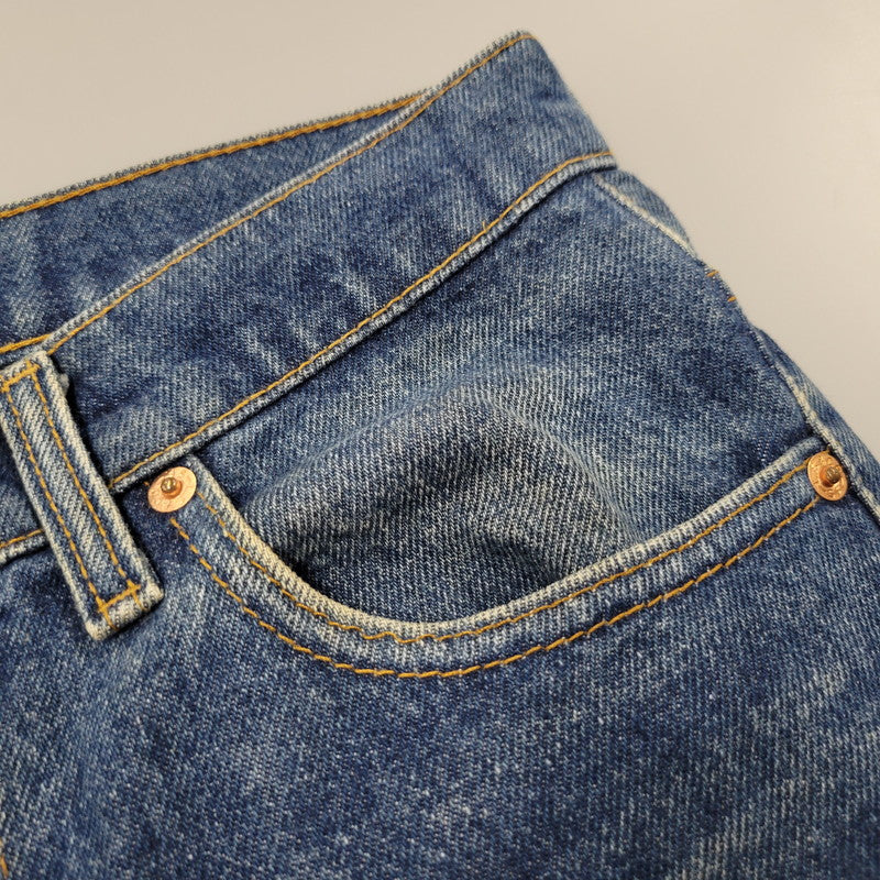 【現状渡し品】【メンズ】 Levi's リーバイス 517-0217 USA製 刻印525 SMALL-E 91年製 90S BOOT CUT FLARE DENIM PANTS ブーツカット フレアー デニム パンツ ズボン ボトムス 157-250922-ya-08-izu サイズ：30×34 カラー：インディゴ 万代Net店