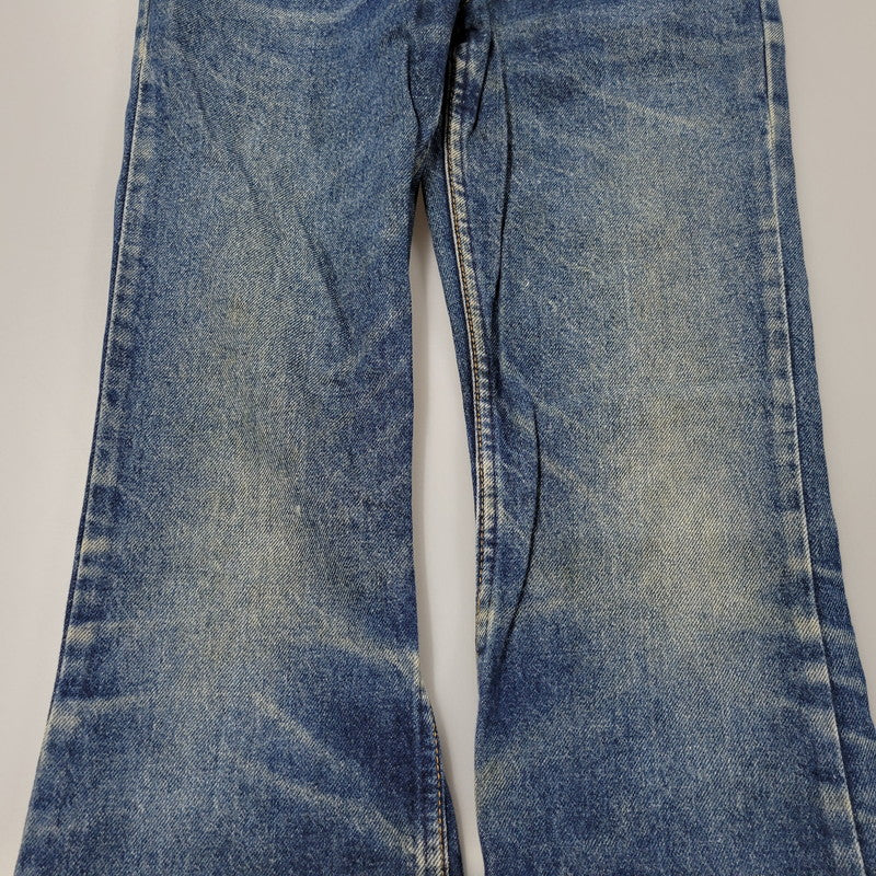 【現状渡し品】【メンズ】 Levi's リーバイス 517-0217 USA製 刻印525 SMALL-E 91年製 90S BOOT CUT FLARE DENIM PANTS ブーツカット フレアー デニム パンツ ズボン ボトムス 157-250922-ya-08-izu サイズ：30×34 カラー：インディゴ 万代Net店