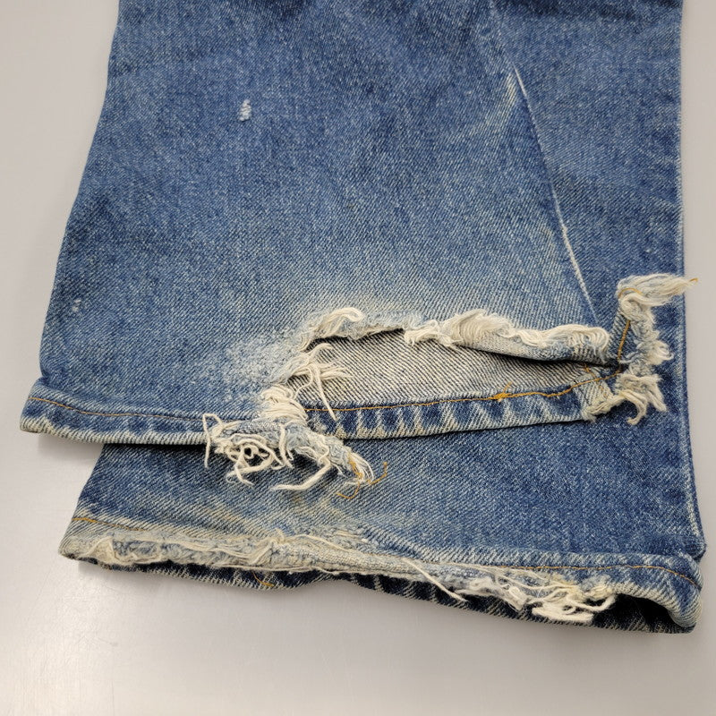 【現状渡し品】【メンズ】 Levi's リーバイス 517-0217 USA製 刻印525 SMALL-E 91年製 90S BOOT CUT FLARE DENIM PANTS ブーツカット フレアー デニム パンツ ズボン ボトムス 157-250922-ya-08-izu サイズ：30×34 カラー：インディゴ 万代Net店