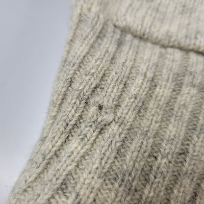 【中古品】【メンズ】 Polo by Ralph Lauren ポロバイラルフローレン LEATHER BUTTON LAMBSWOOL CARDIGAN レザー ボタン ラムズウール カーディガン 146-250911-as-03-izu サイズ：M カラー：グレー系 万代Net店