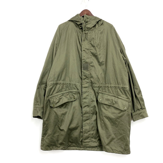 【中古品】【メンズ】 FRENCH ARMY フランス軍 70S WOOL LINER M-64 MODS COAT 70年代 ウールライナー モッズコート アウター 長袖 146-250913-cs-01-izu サイズ：92L カラー：オリーブ 万代Net店