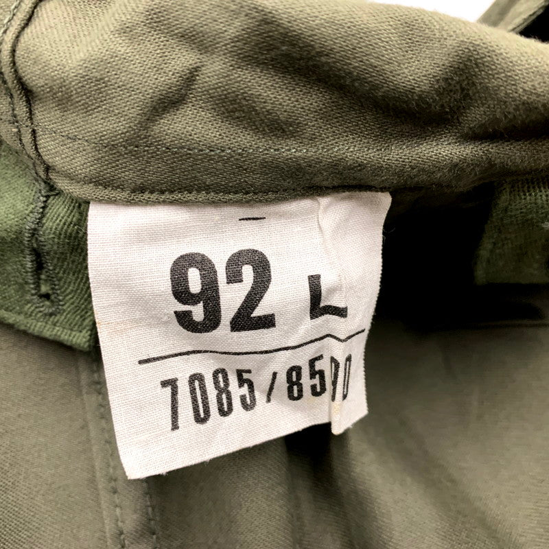 【中古品】【メンズ】 FRENCH ARMY フランス軍 70S WOOL LINER M-64 MODS COAT 70年代 ウールライナー モッズコート アウター 長袖 146-250913-cs-01-izu サイズ：92L カラー：オリーブ 万代Net店