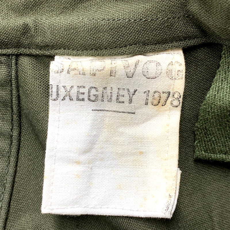 【中古品】【メンズ】 FRENCH ARMY フランス軍 70S WOOL LINER M-64 MODS COAT 70年代 ウールライナー モッズコート アウター 長袖 146-250913-cs-01-izu サイズ：92L カラー：オリーブ 万代Net店