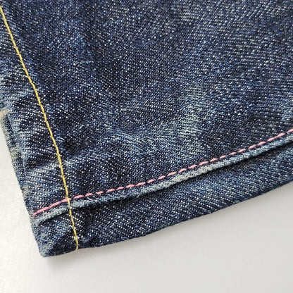 【中古品】【メンズ】 MOMOTARO JEANS 桃太郎 ジーンズ G014-MB 銅丹レーベル DENIM PANTS デニム パンツ ズボン ボトムス 156-250907-ya-23-izu サイズ：30 カラー：インディゴ 万代Net店